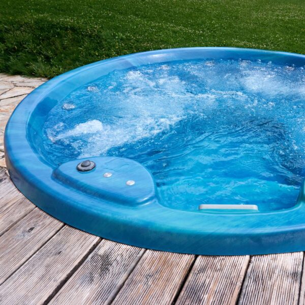 New hot tub installation