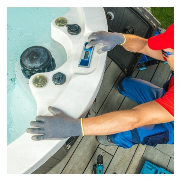 hot tub installation technician